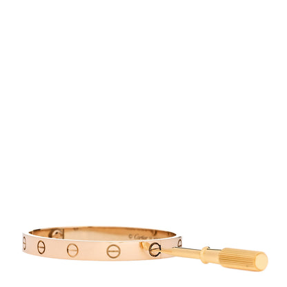 Cartier 18K Yellow Gold Love Bracelet 16 3 of 9