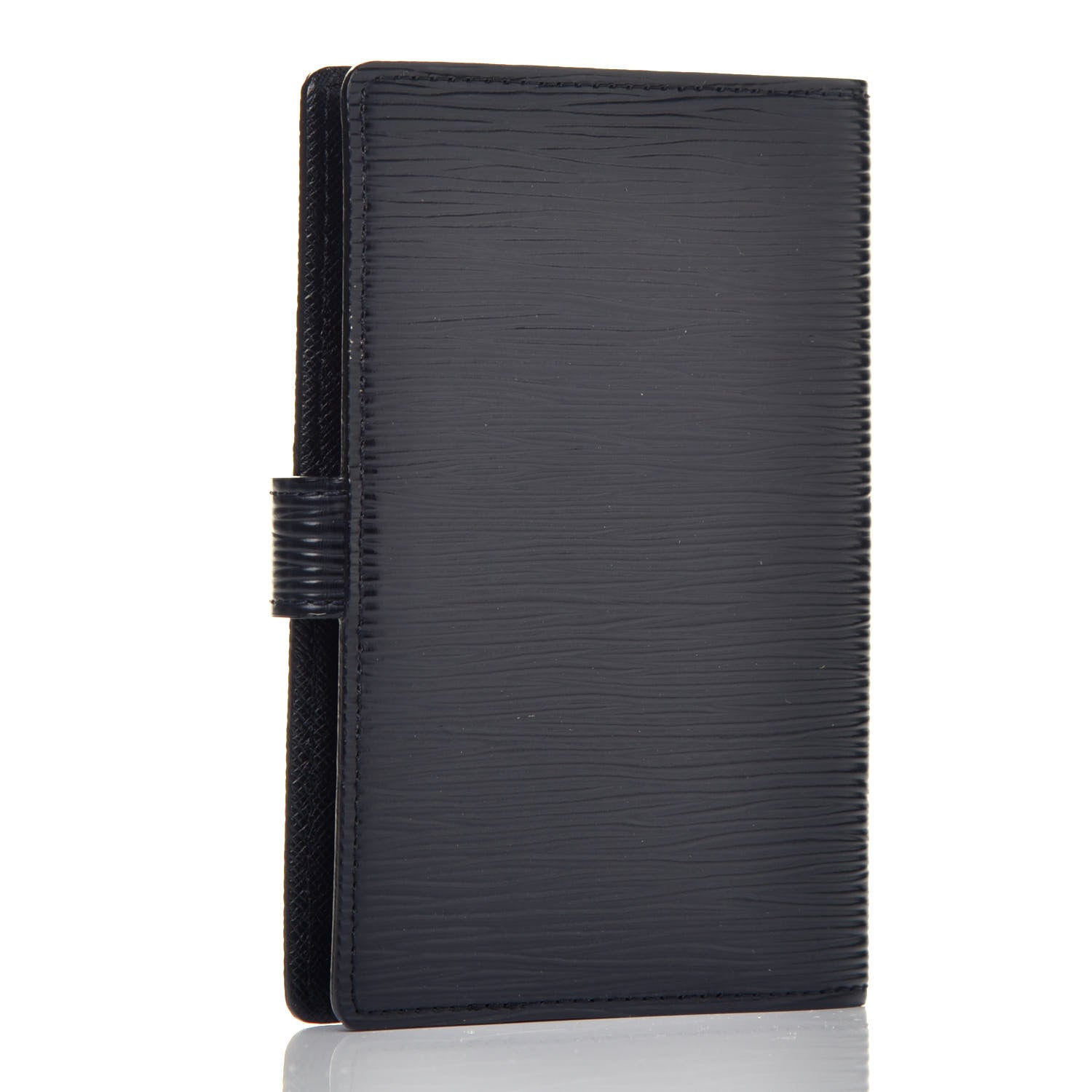 Louis Vuitton Epi Small Ring Agenda Cover Black 3 of 6
