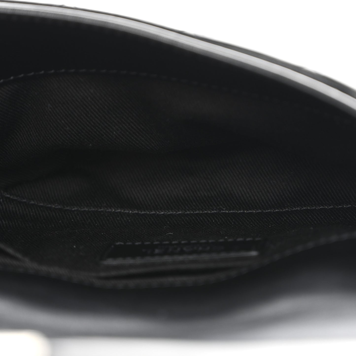 Calfskin Quilted CC Uniform Flap Belt Bag Black