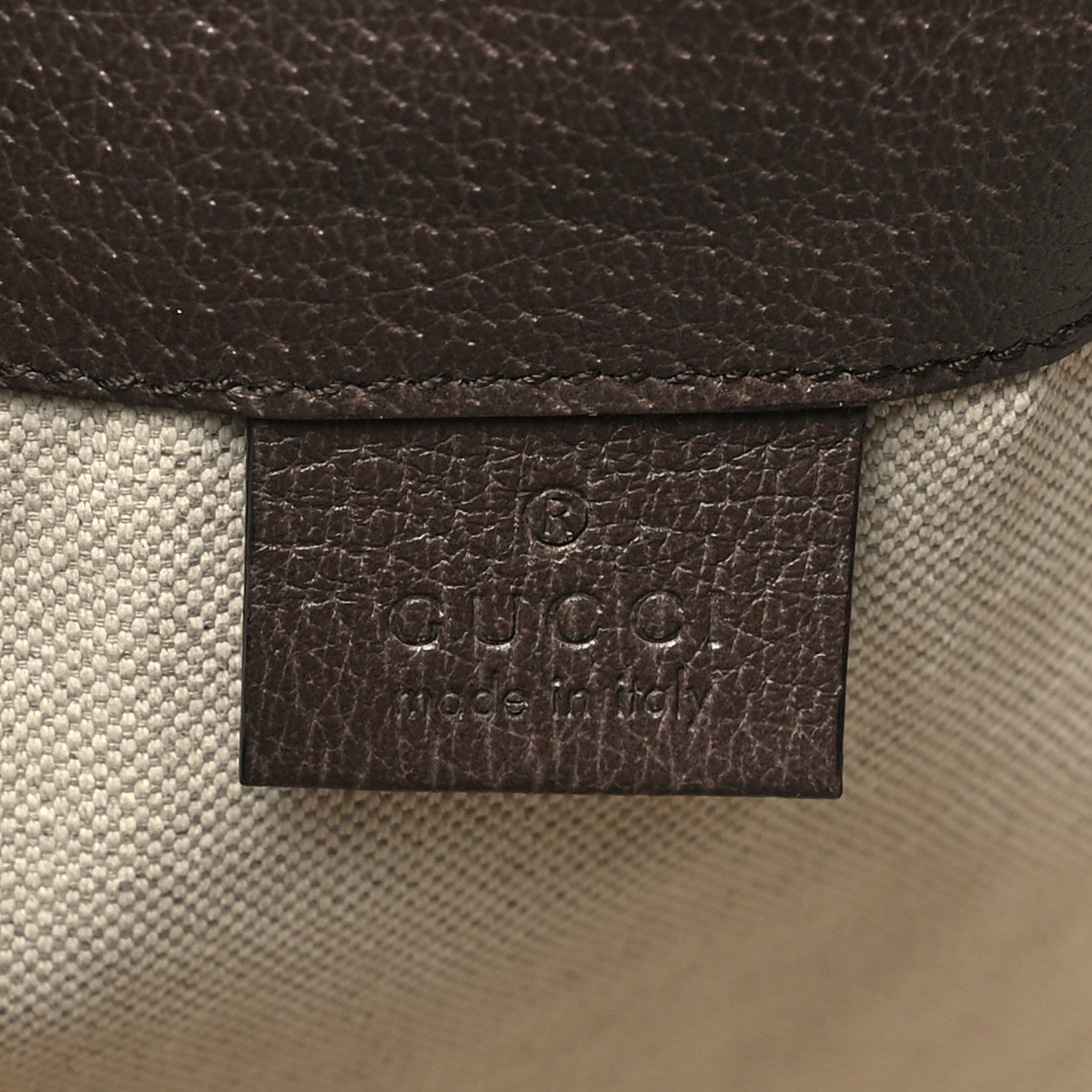 Gucci GG Supreme Monogram Web Ophidia Bucket Bag Brown 6 of 10