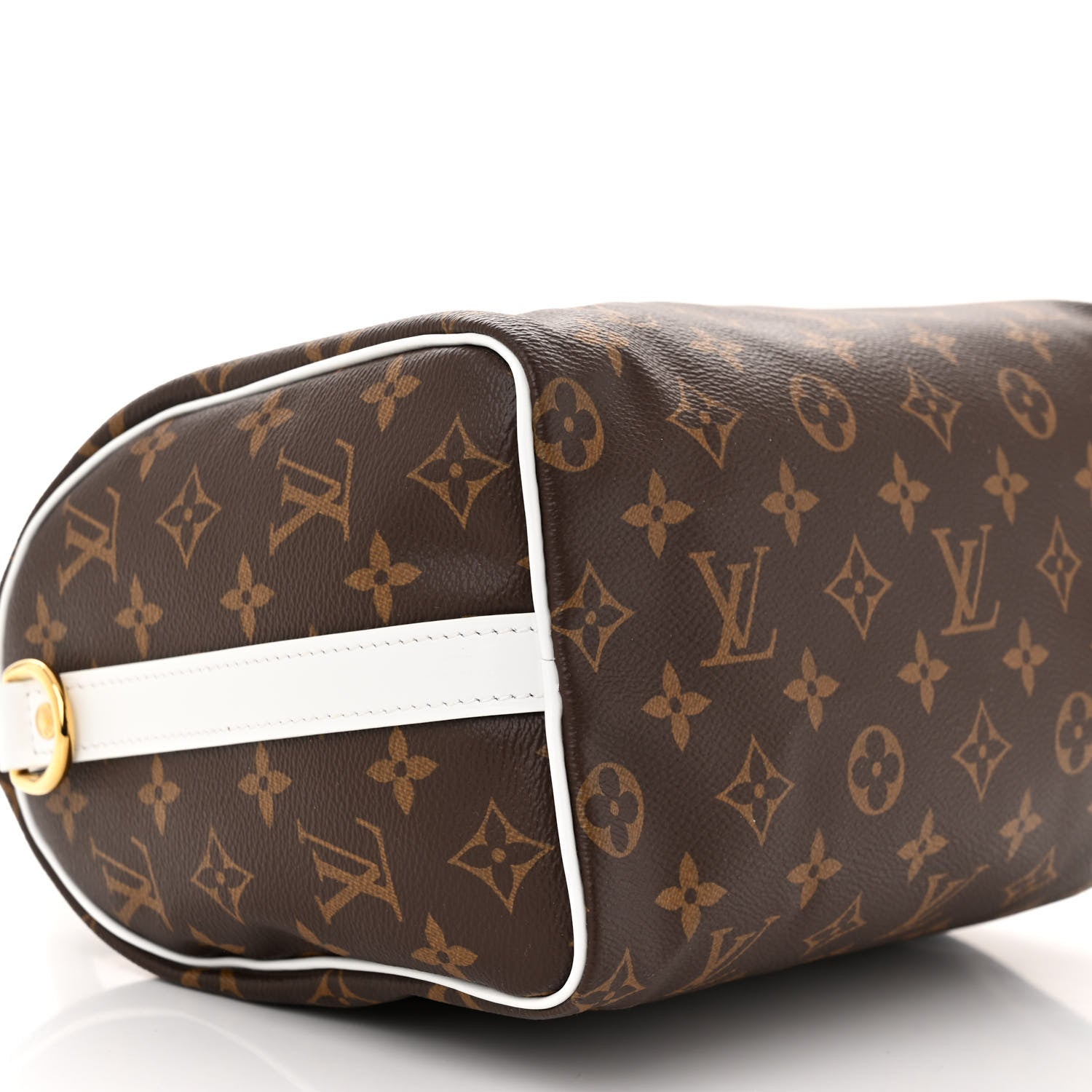 Louis Vuitton Monogram LV Match Speedy Bandouliere 25 White 8 of 10