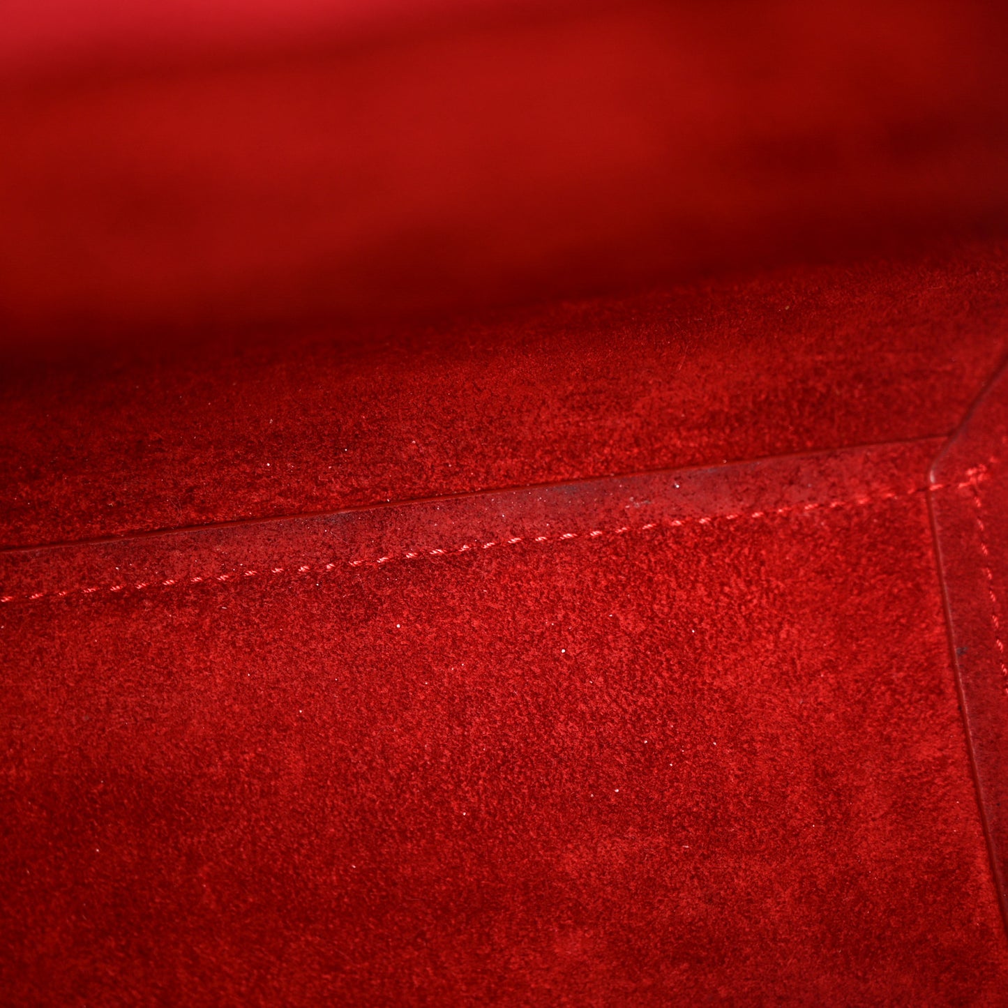 Grained Calfskin Nano Belt Bag Coquelicot