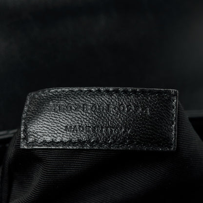 Saint Laurent Calfskin Y Quilted Monogram Toy Loulou Crossbody Bag Black 8 of 12