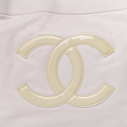 Chanel Calfskin Modern Chain Rhodoid Hobo White 12 of 13
