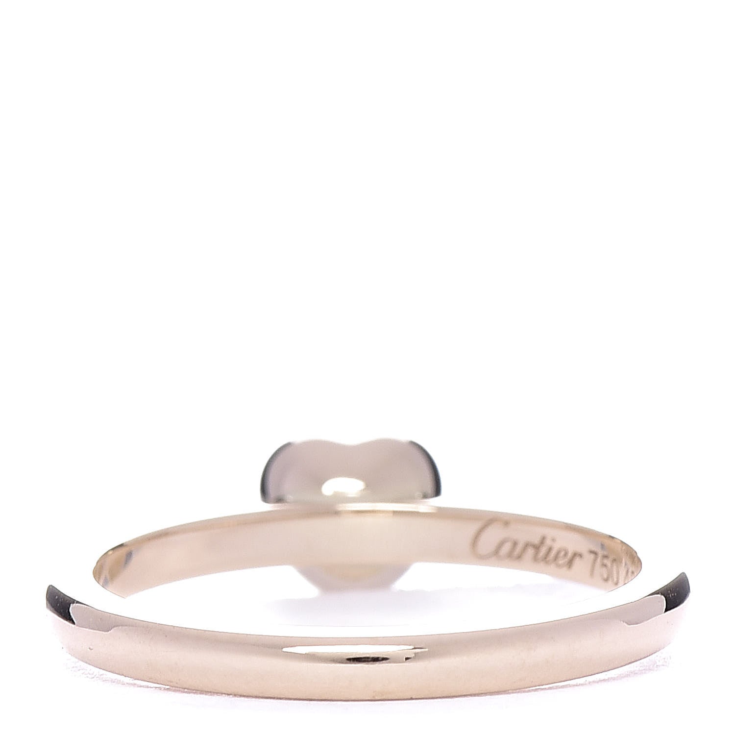 Cartier 18K Pink Gold Diamond D'Amour Heart Ring 48 4.5 3 of 5