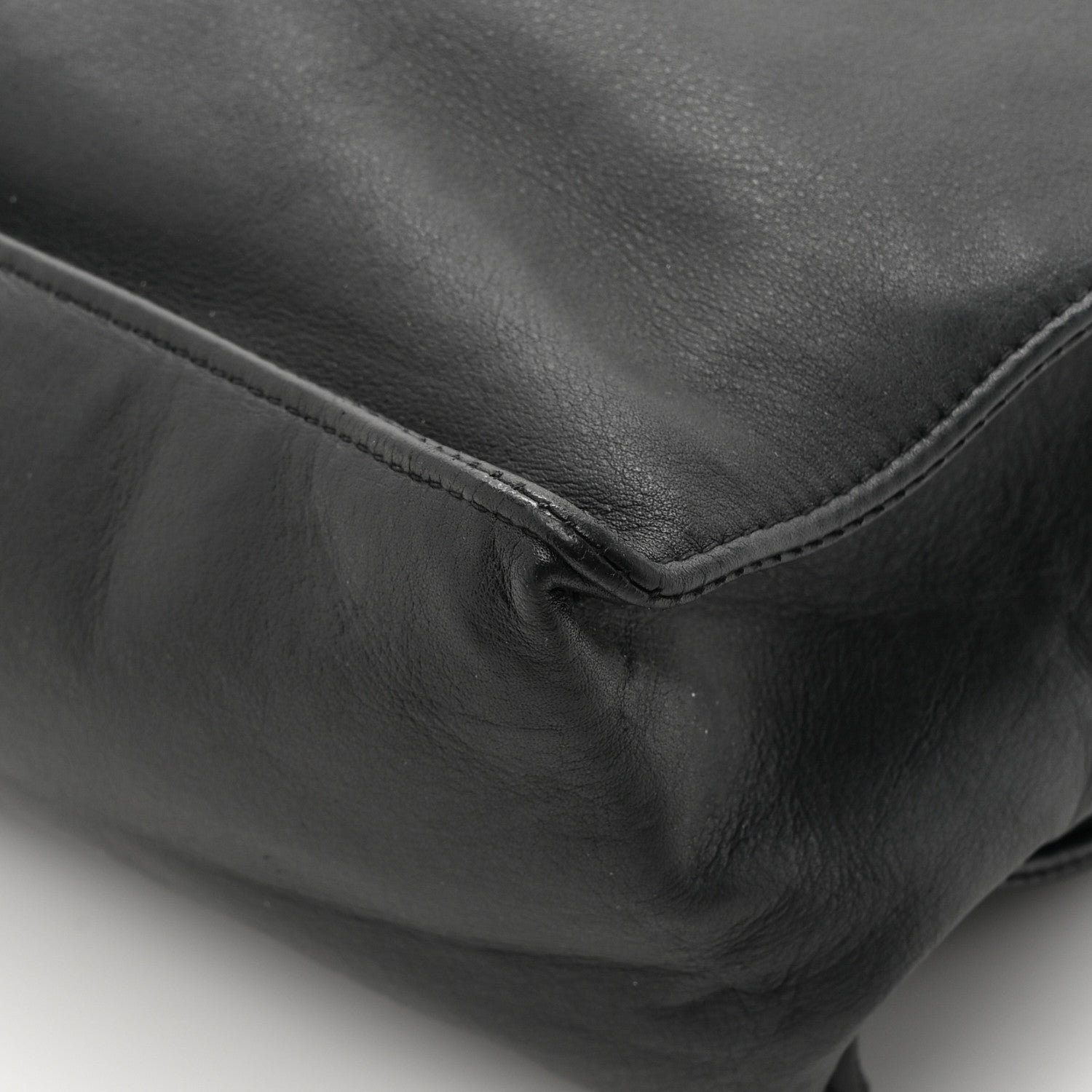 Chanel Lambskin CC Tote Black 14 of 16