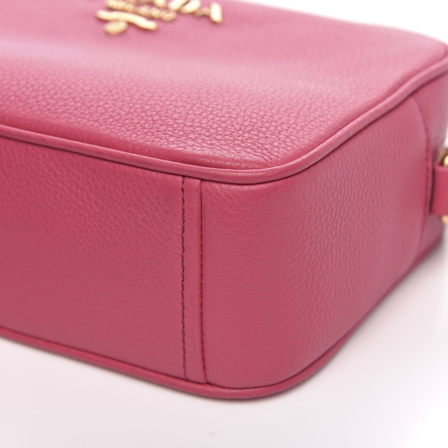 Prada Vitello Phenix Camera Bag Peonia 9 of 9