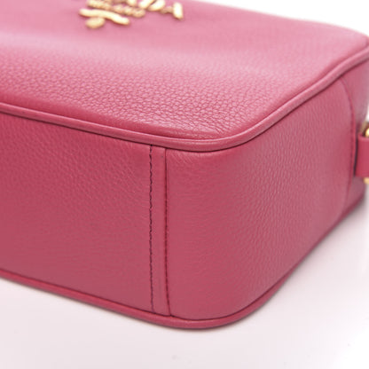 Prada Vitello Phenix Camera Bag Peonia 9 of 9