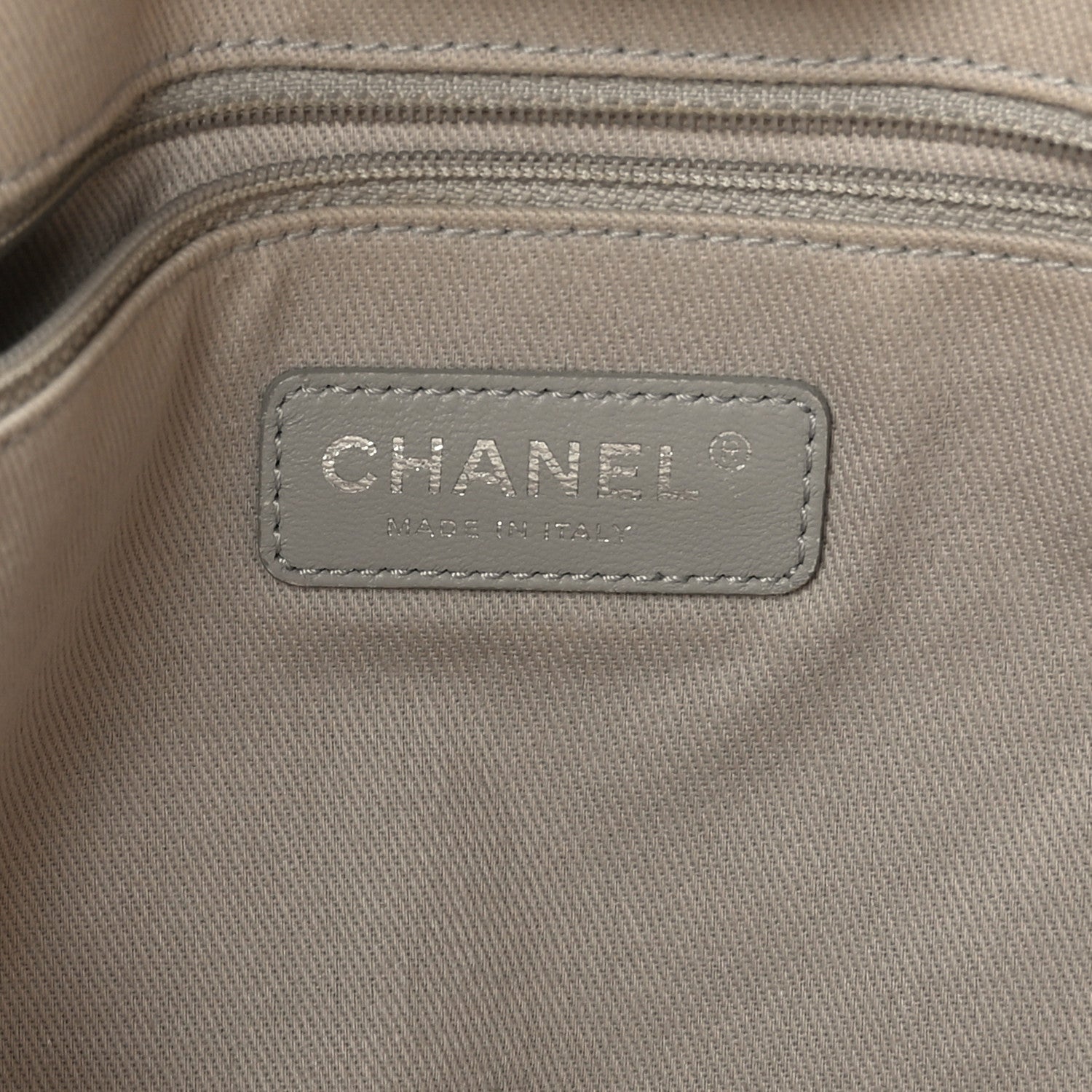 Chanel Glazed Calfskin Small Deauville Tote Ecru 6 of 11
