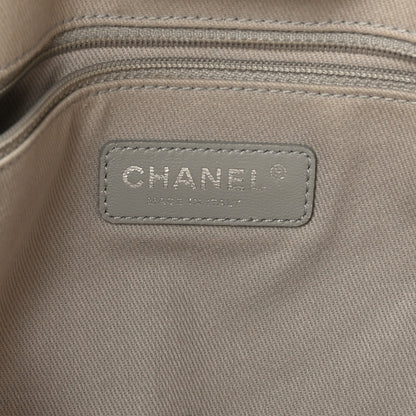 Chanel Glazed Calfskin Small Deauville Tote Ecru 6 of 11