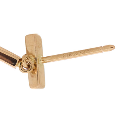 Tiffany 18K Rose Gold T Bar Earrings 4 of 4