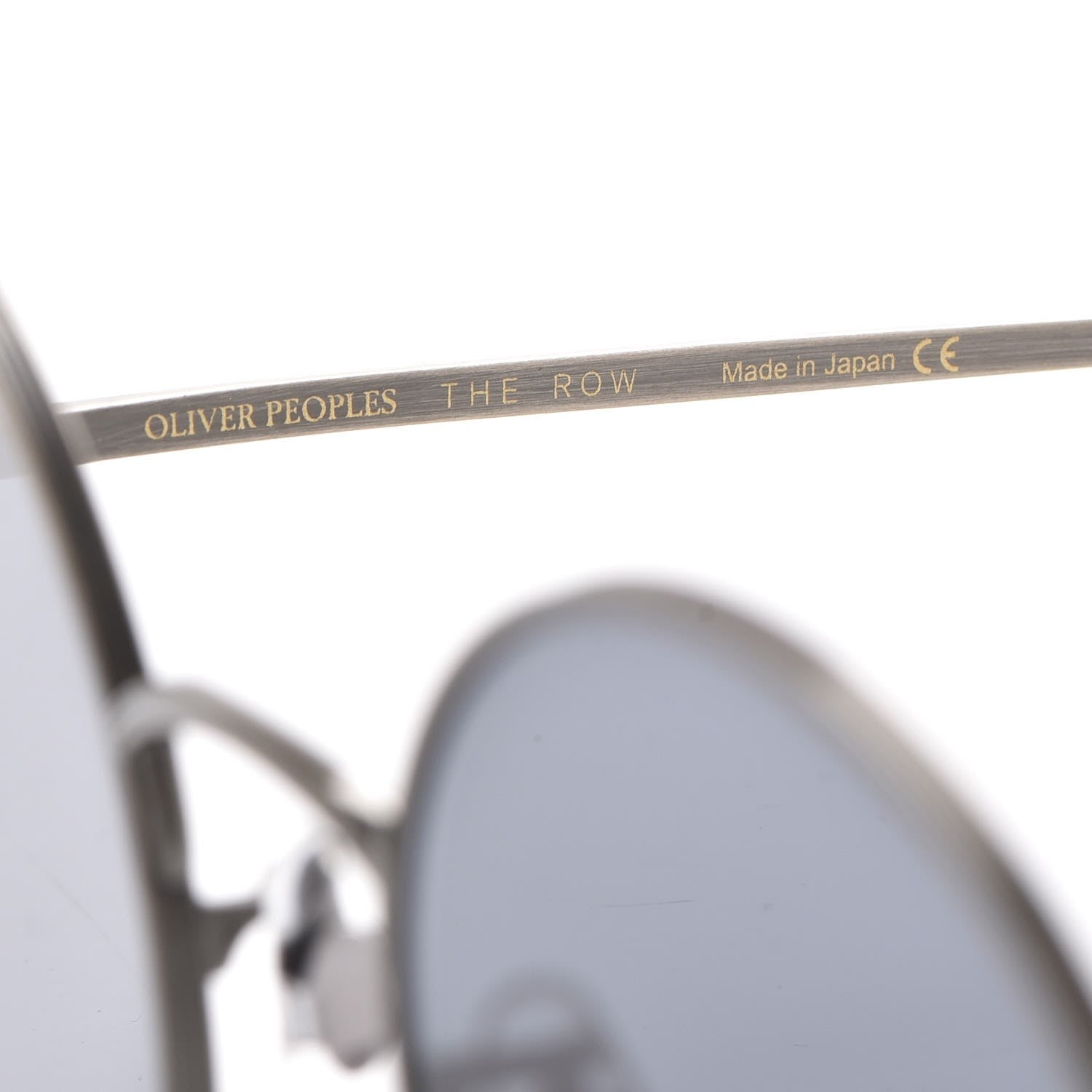 Oliver Peoples The Row After Midnight Round Sunglasses Pewter Black 7 of 9