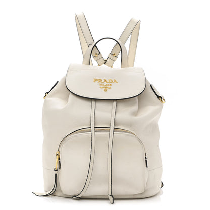 Prada Vitello Daino Backpack Talco 1 of 17