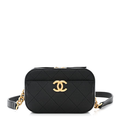 Chanel Caviar Stitched Waist Bag Black 1 of 11