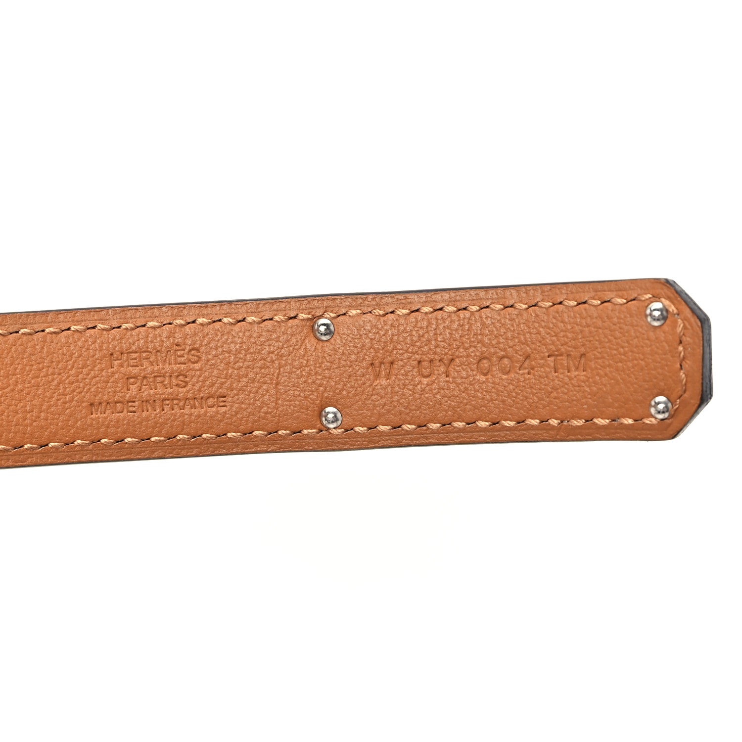 Hermes Epsom Kelly Belt Gold 3 of 3