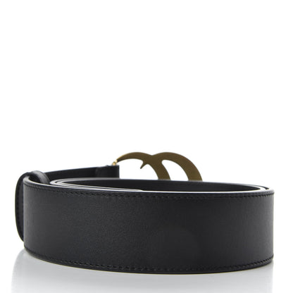 Gucci Calfskin Double G 40mm Belt 85 34 Black 2 of 5