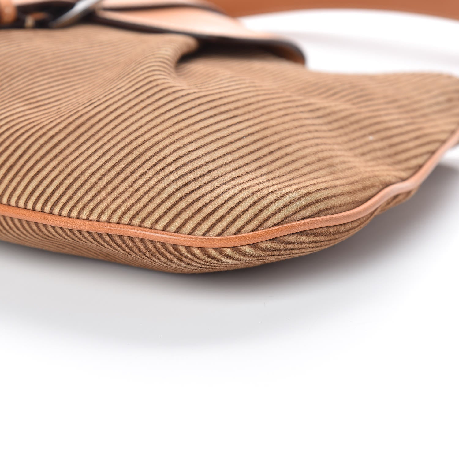 Christian Dior Suede Buckle Hobo Brown 6 of 10