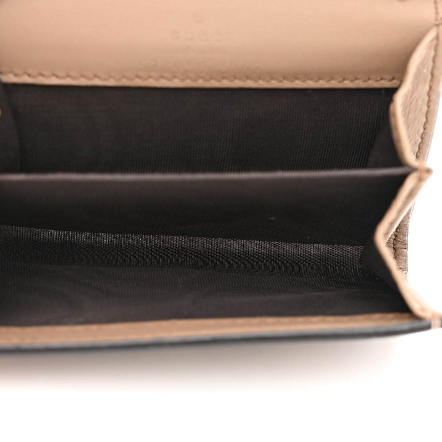 GG Supreme Monogram Dionysus Coin Purse Taupe