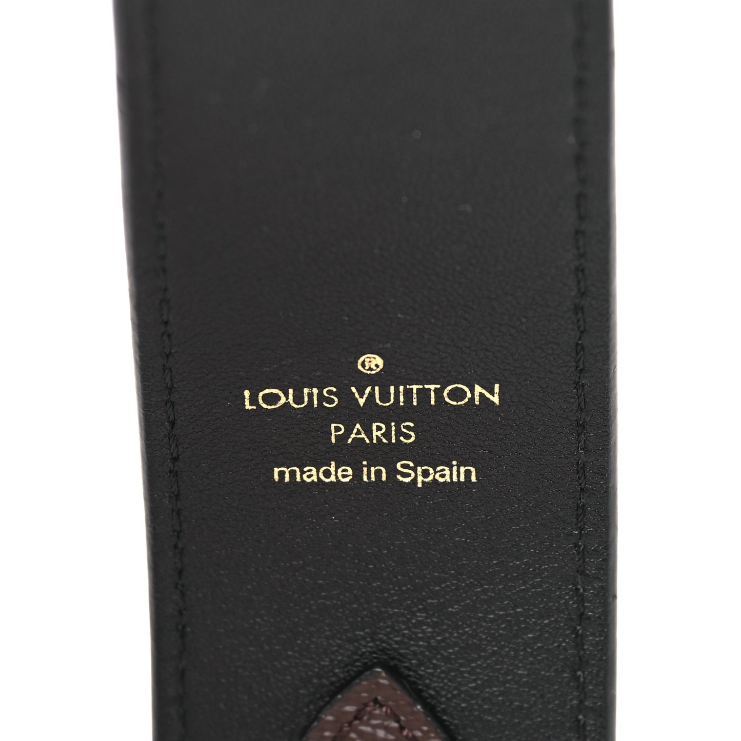 Monogram Bandouliere Shoulder Strap XL Black
