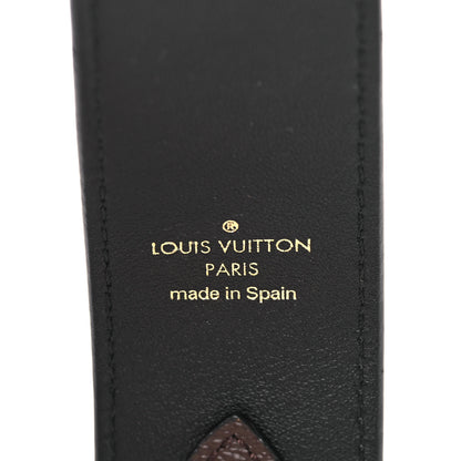 Louis Vuitton Monogram Bandouliere Shoulder Strap XL Black 4 of 4