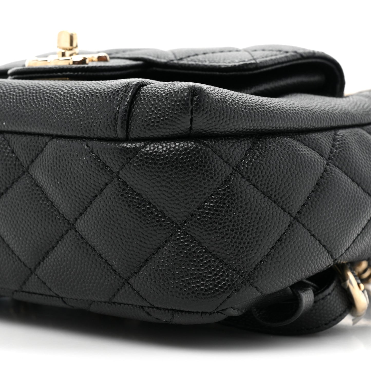 Caviar Quilted Small CC Day Backpack Black