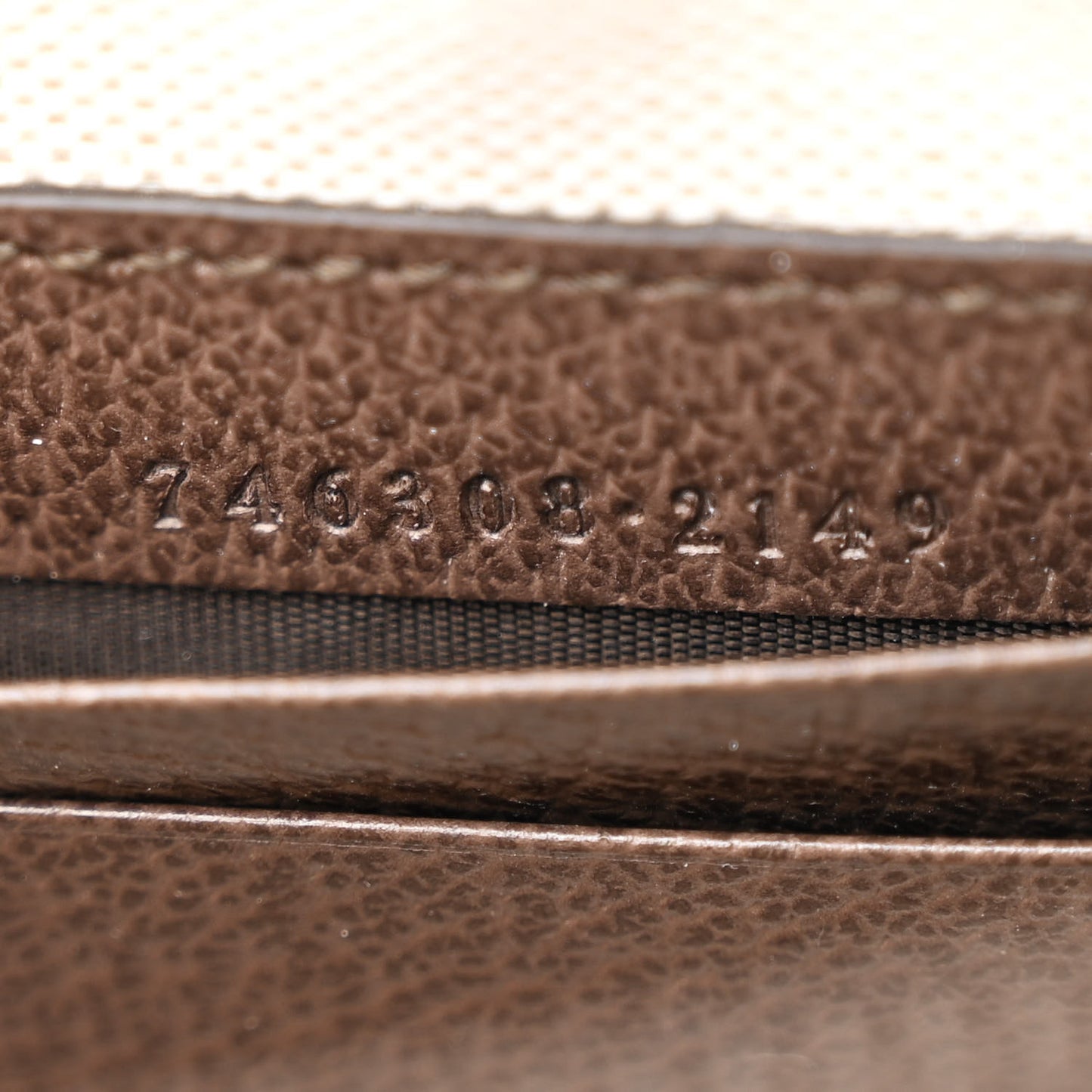 GG Supreme Monogram Web Mini Ophidia Bag Beige Ebony