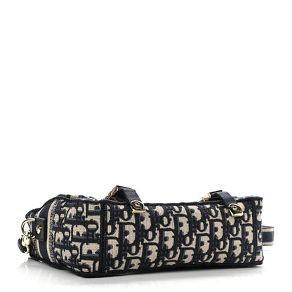 Christian Dior Oblique Small Diorcamp Messenger Blue 4 of 11