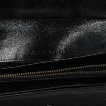 Fendi Zucchino Forever Continental Wallet Black 11 of 18