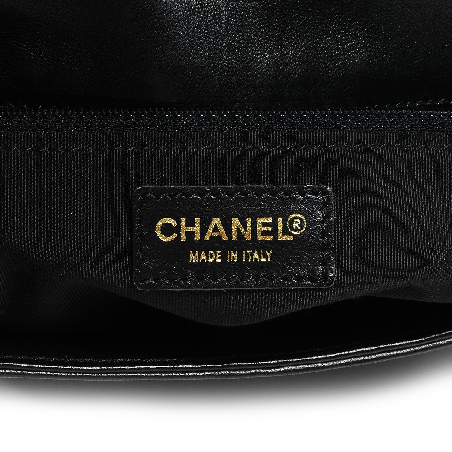Chanel Lambskin Chocolate Bar Quilted CC Flap Black 6 of 8