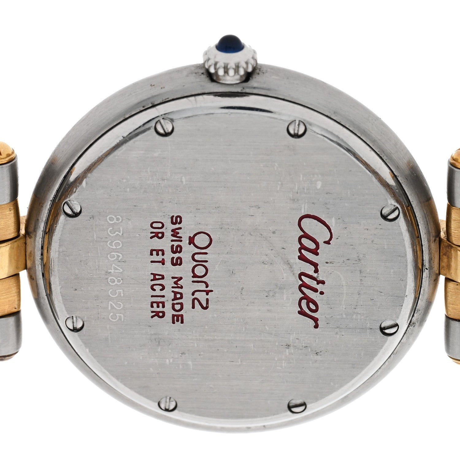 Cartier Stainless Steel 18K Yellow Gold 29mm Panthere Vendome Quartz Watch 4 of 4