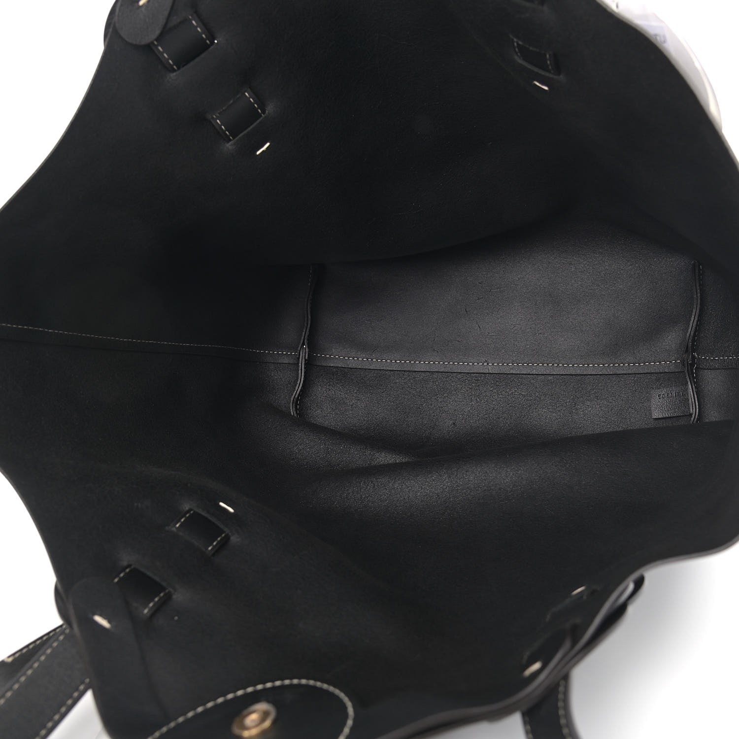 Chloe Small Grain Smooth Calfskin Medium Darryl Tote Black 5 of 9