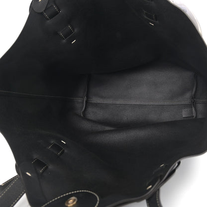 Chloe Small Grain Smooth Calfskin Medium Darryl Tote Black 5 of 9