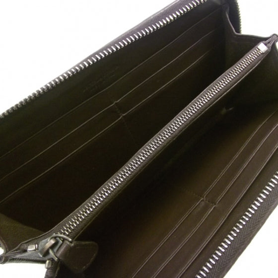 Bottega Veneta Nappa Leopard Print Intrecciato Zip Around Wallet 6 of 9