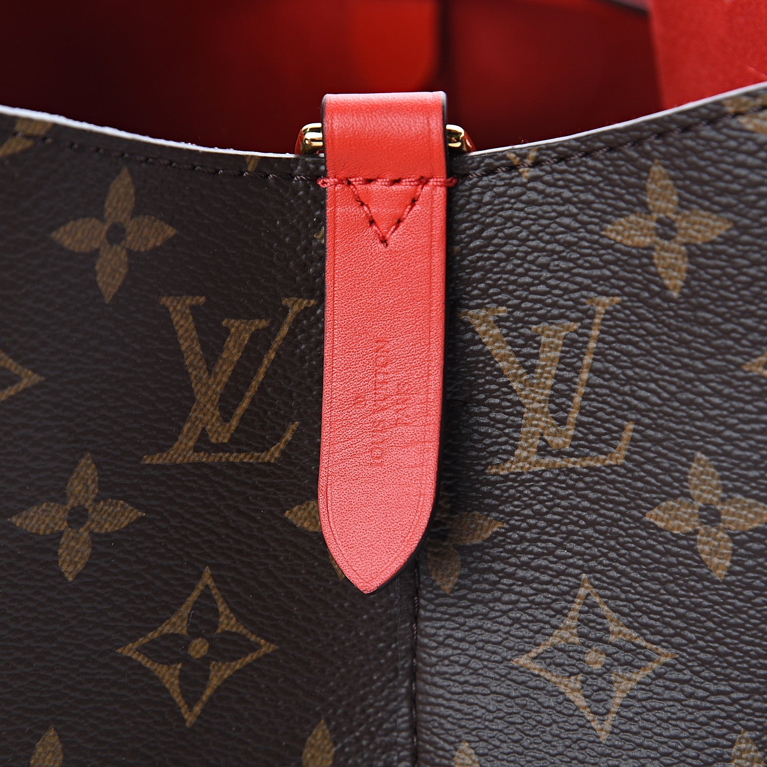 Louis Vuitton Monogram Braided Neonoe Coquelicot 5 of 9