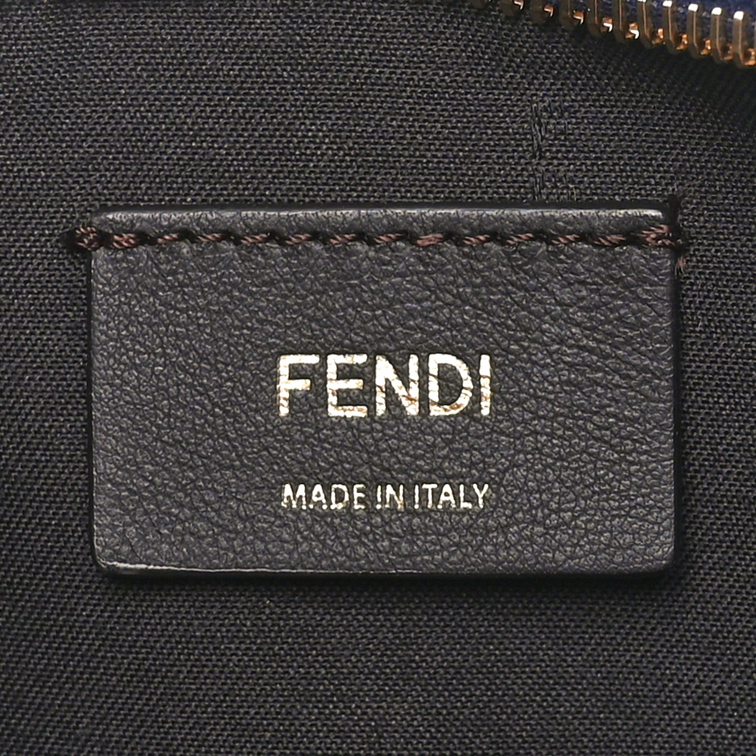 Fendi Sheep Fur Vitello Grace Small Fendigraphy Hobo Midnight 6 of 10