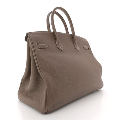 Hermes Togo Birkin 35 Etoupe 2 of 11