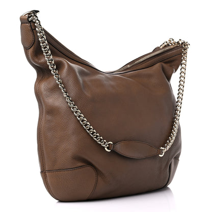Gucci Cellarius Calfskin Medium Soho Chain Hobo Acero 3 of 9