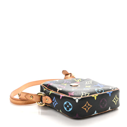 Louis Vuitton Monogram Multicolor Rift Black 4 of 10
