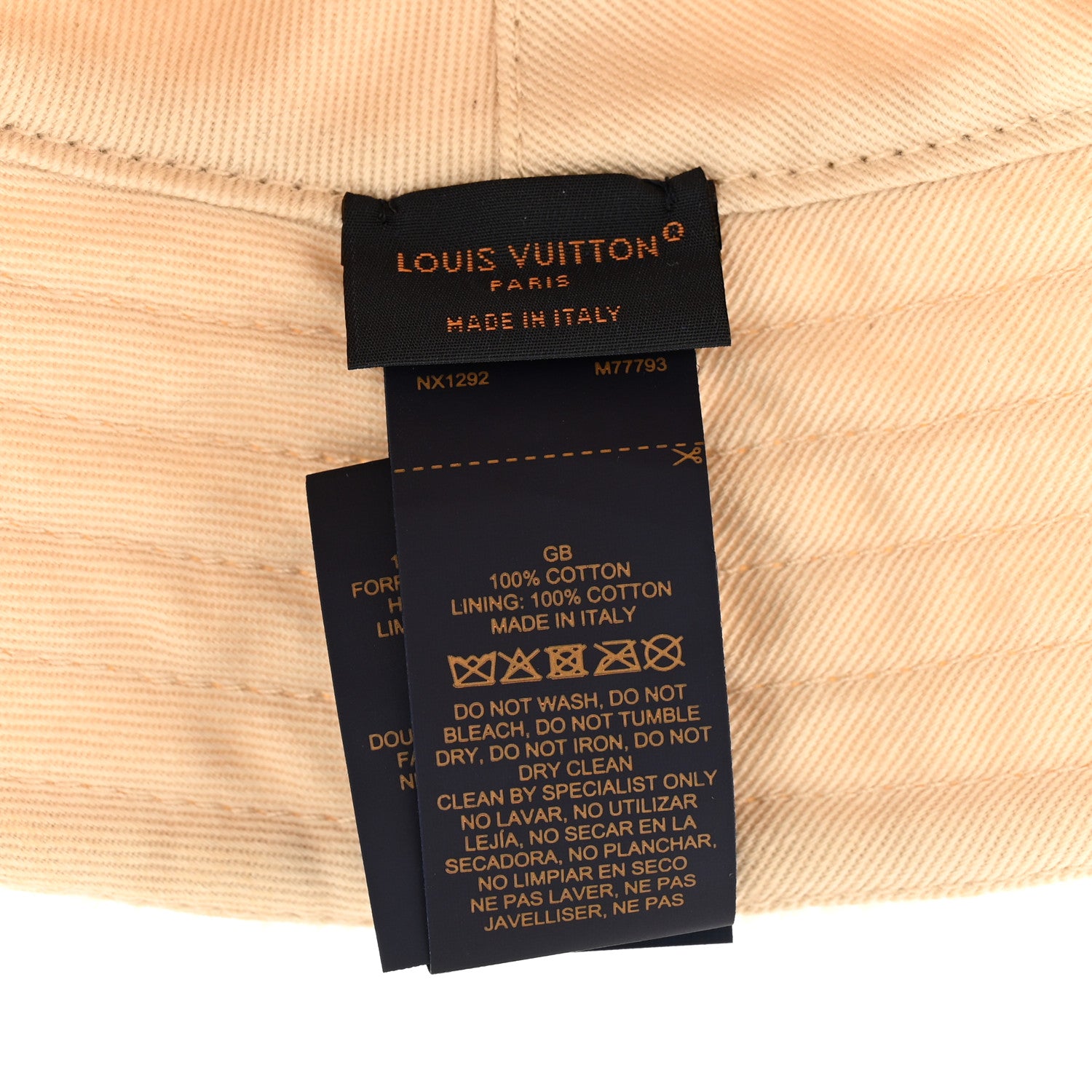 Louis Vuitton Monogram Cotton LVacation Reversible Hat M White 12 of 13