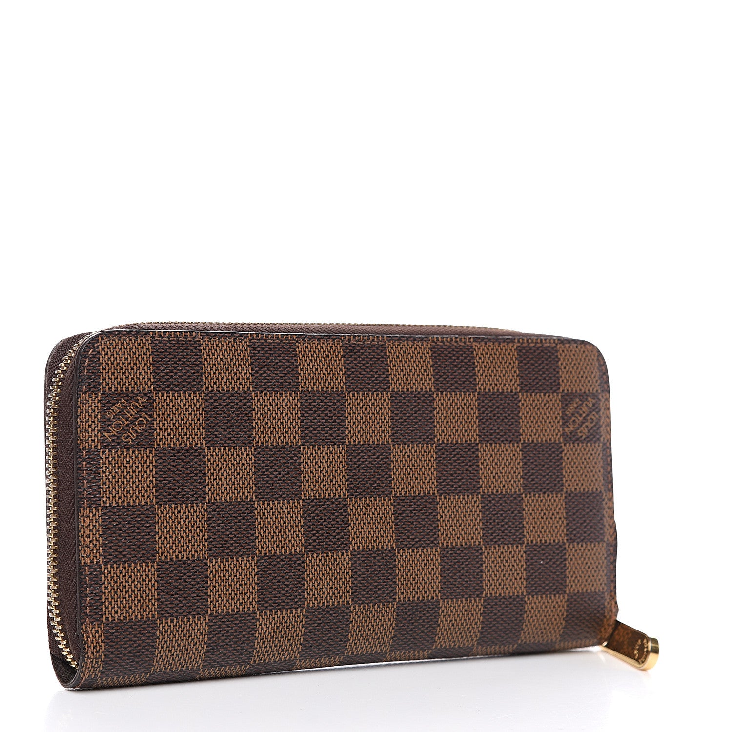 Louis Vuitton Damier Ebene Zippy Wallet 2 of 8
