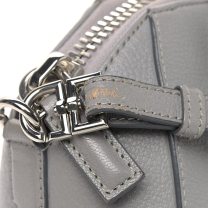Givenchy Sugar Goatskin Mini Antigona Pearl Grey 8 of 19
