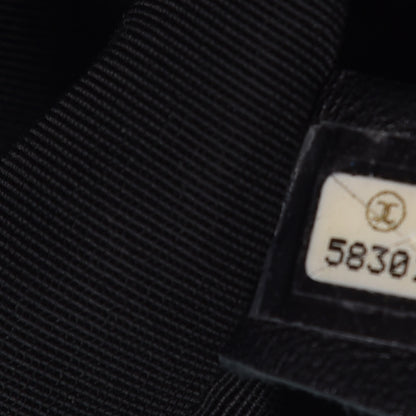 Chanel Lambskin Horizontal Quilt Mademoiselle Flap Black 9 of 10
