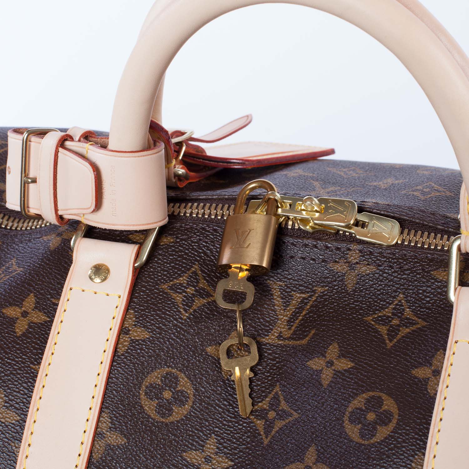 Louis Vuitton Monogram Keepall 60 9 of 12