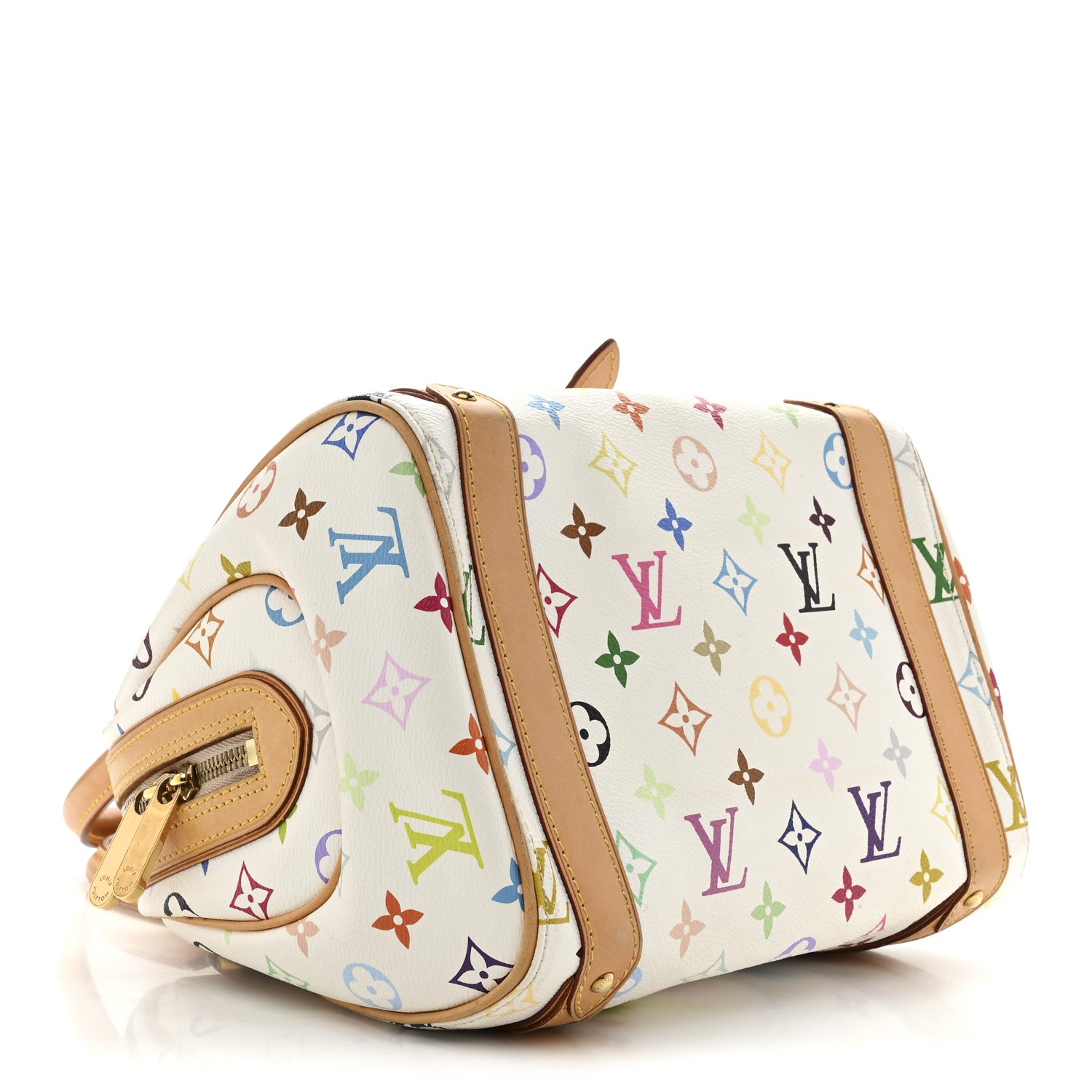 Louis Vuitton Monogram Multicolor Priscilla White 4 of 10
