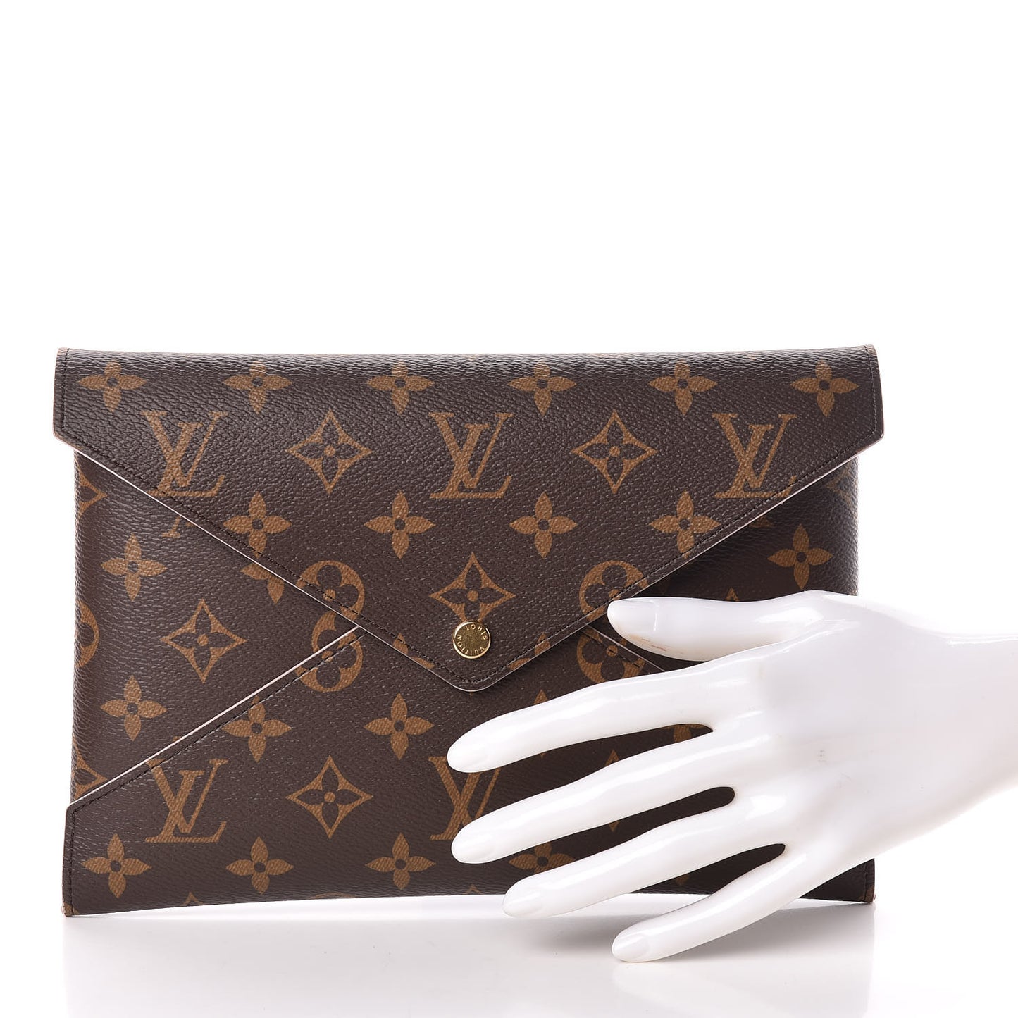 Monogram Large Kirigami Pochette Insert Rose Ballerine