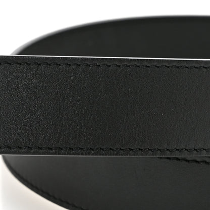 Gucci Calfskin Double G 30mm Belt 75 30 Black 7 of 8