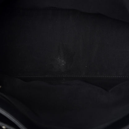 Chanel Calfskin Cerf Executive Shopper Tote Black 9 of 10