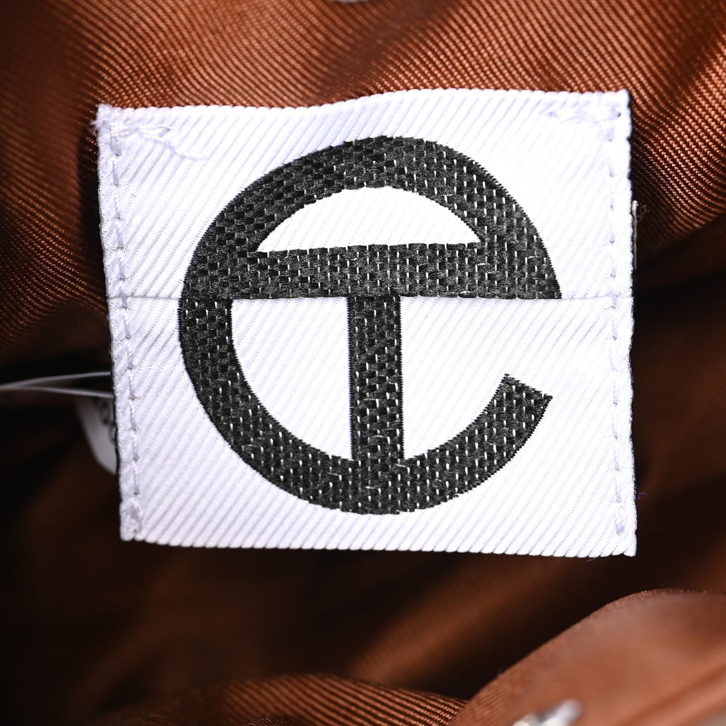 Vegan Leather Small Shopping Bag Tan