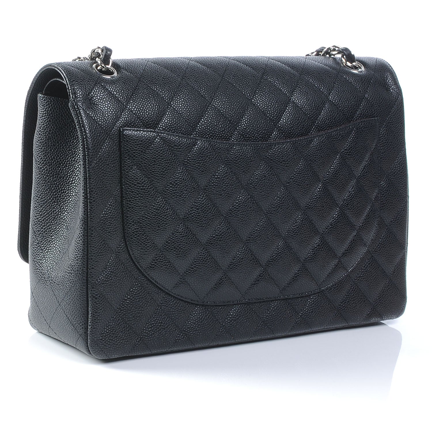 Chanel Caviar Maxi Double Flap Black 3 of 7