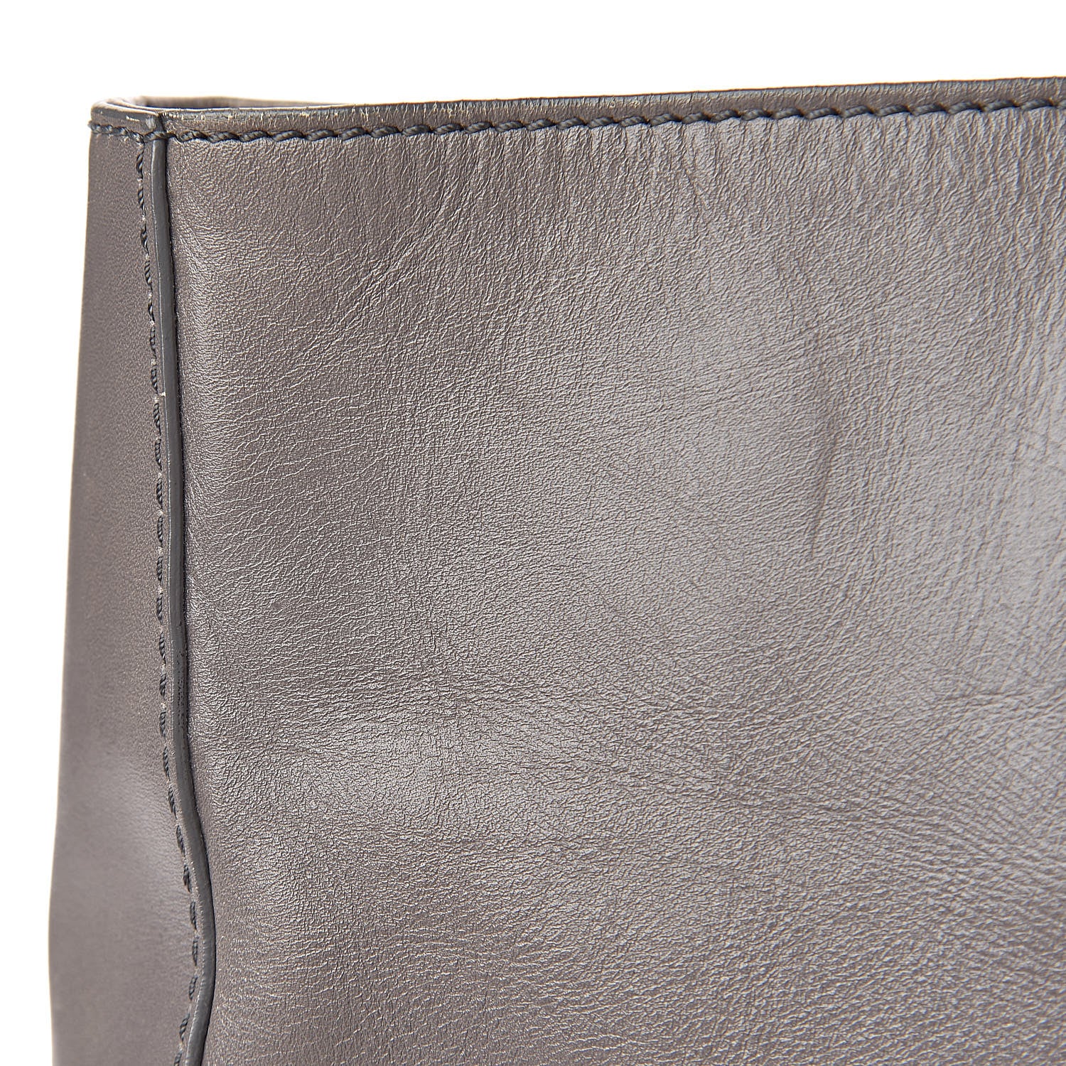 Fendi Vitello Acqua Large Twins Tote Grigio Scuro 7 of 16